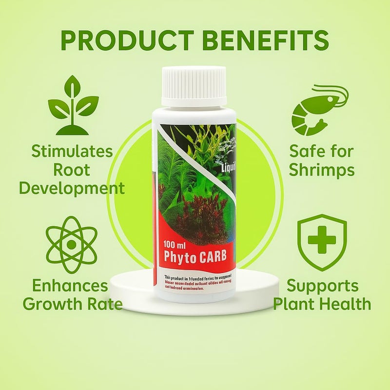 VAYINATO Aquatic Remedies Phyto Carb 250ml – Liquid Carbon Supplement for Aquatic Plants | Boosts Growth, Reduces Algae, Improves Photosynthesis | Safe for Fish & Shrimps - Image 3