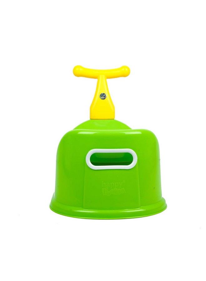 Nabhya مقعد تدريب الأطفال على استخدام المرحاض مع مقعد قابل للإزالة وغطاء قابل للإغلاق (أخضر) - Image 4