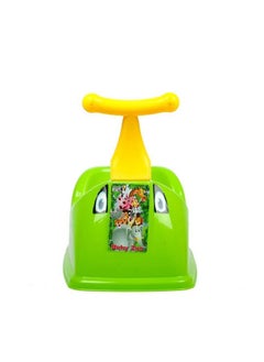 Nabhya Handle Baby Potty Training Seatchair For Kidsinfant Potty Toilet Chair With Removable Tray & Closing Lid (Green)  - Image 3