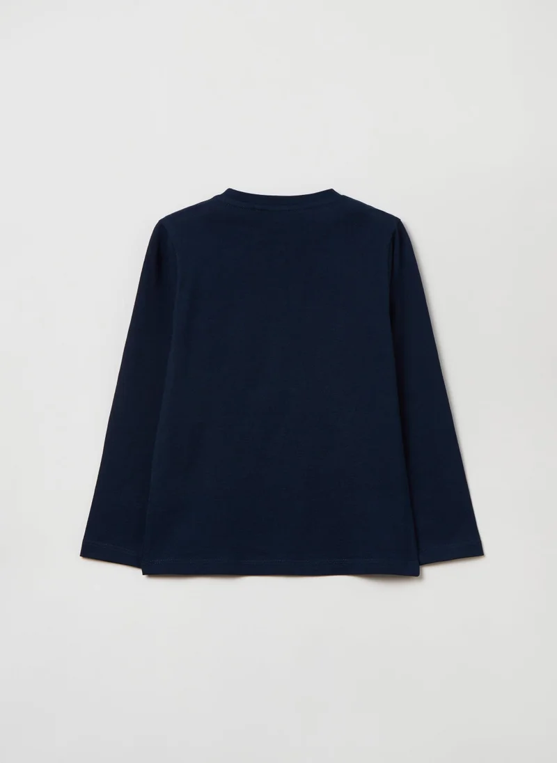 Ovs Long-Sleeved T-Shirt With Print