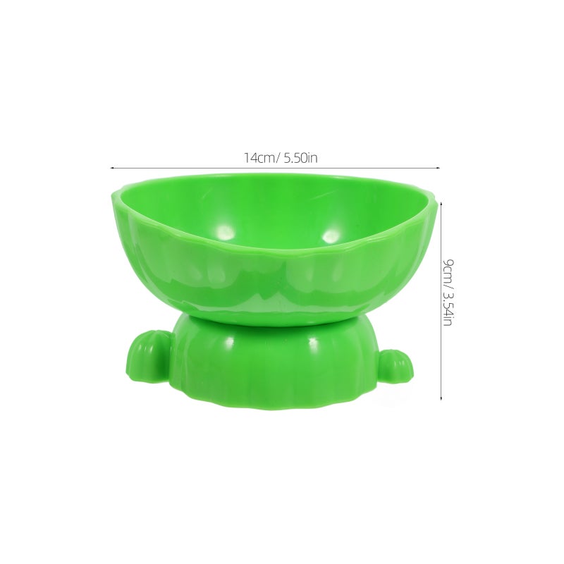 Elevated Tilted Dog Cat Food Bowl Easy to Clean, Non-Skid Bottom Feeding Bowl Pet Drinking Bowl Pet Cartoon Tilted Food Bowl - Image 3