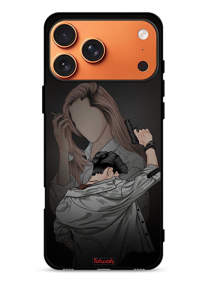 Tolwak Apple iPhone 17 Pro Max Protective Case Cover Gang Of Couple - Image 1