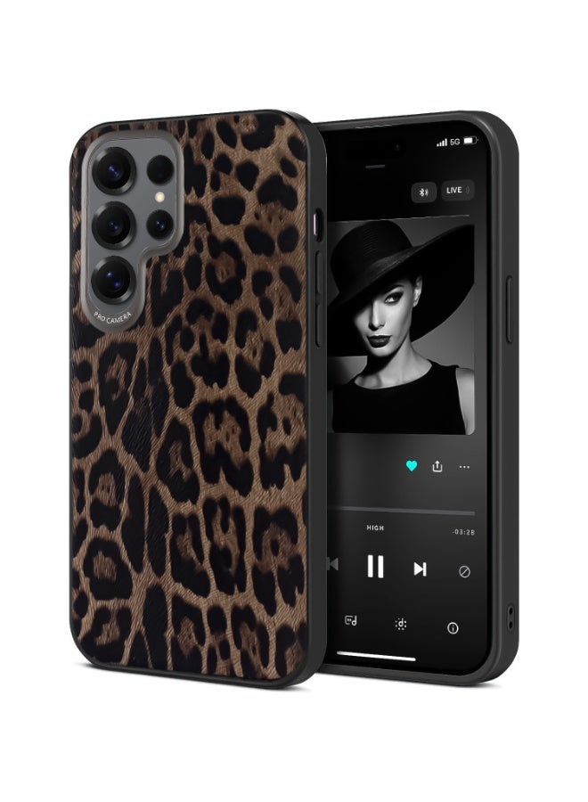 Wild Leopard Print Bold Animal Pattern Phone Case For Samsung Galaxy S25 Ultra (Tiger 3)