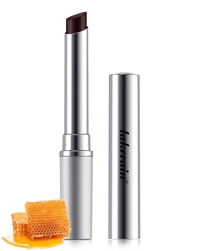 LYSdefeu Tinted Lip Balm1Pcs Hydrating Black Brown Lip Tint Moisturizer Honey Sugar Yummy Lip Care Balm for Dry Lip Moisturizing Sheer Lip Gloss Lip TreatmentWomens Day Makeup Gift for Women Girl
