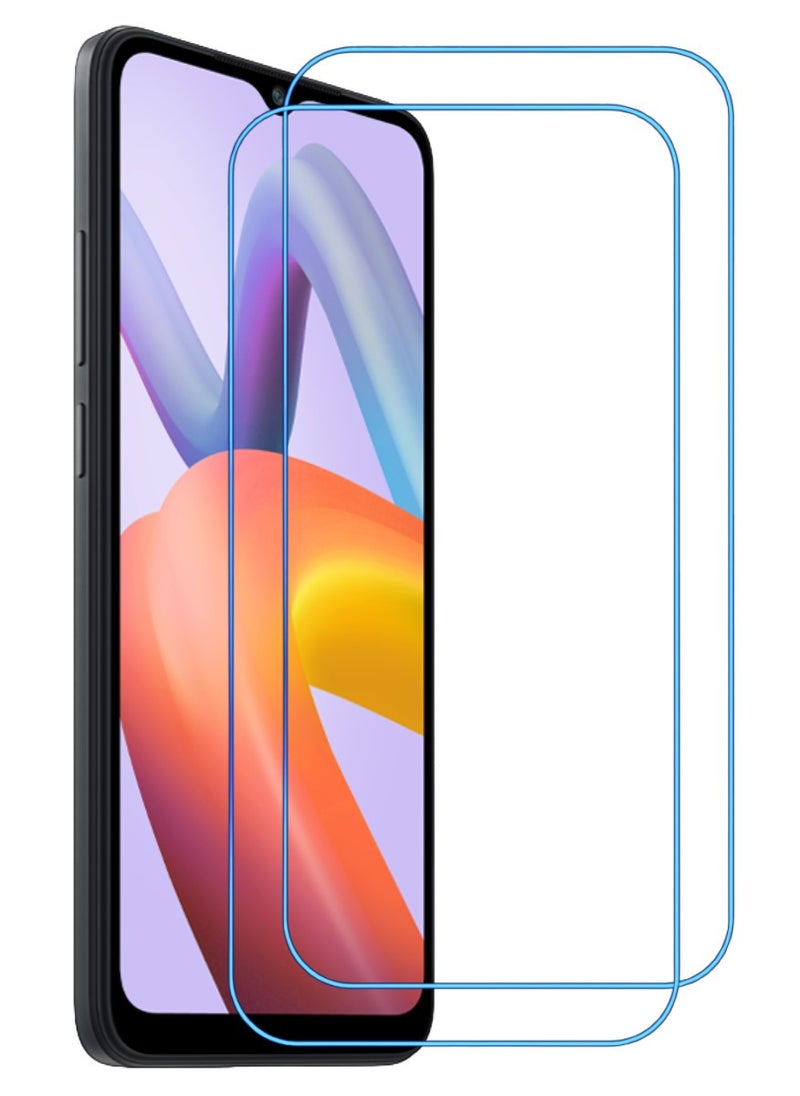 ACLIX 2 Pieces Antistatic ESD Dustproof Premium Quality High Definition Clear Tempered Glass Screen Protector Designed For Xiaomi Redmi A2+ - Image 1