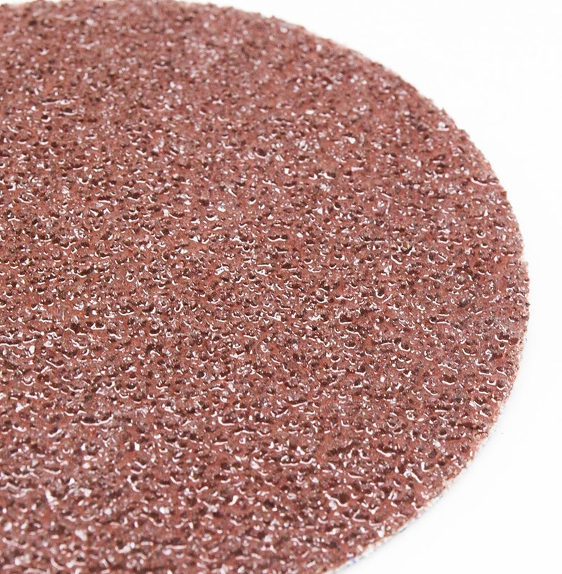 Benchmark Abrasives 3 Inch Sanding Discs Quick Change Aluminum Oxide - Sanding Discs, Drill & Die Grinder Sanding Disc - Deburring Polishing Rust Remover for Metal Paint Stripper (25 Pack), 24 Grit - Image 2