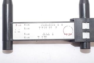 eoocvt eoocvt Bolt Pattern Sliding Measuring Tool Wheel Rim 527 Gauge 4 5 6 8 Lug PCD Ruller  - Image 1