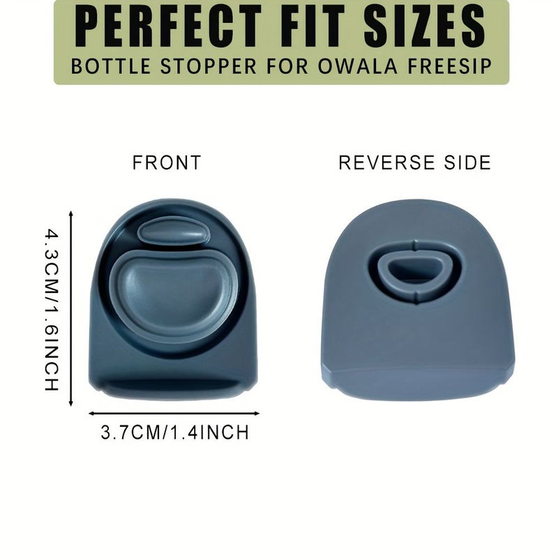 3 Pcs Silicone Bottle Cap Stopper Gasket Compatible With 24oz Water Top Lid - Image 3