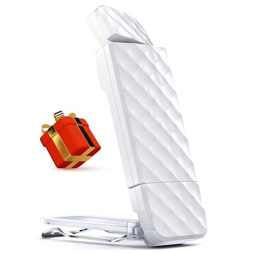 OPAUL USB Rechargeable Book Light, Clip-on LED Bookmark Reading Light in Bed, 3 Amber Colors & 5 Brightness, Long Lasting, Perfect Gifts Stocking Stuffers for Book Lovers, Adults, Kids - Image 1