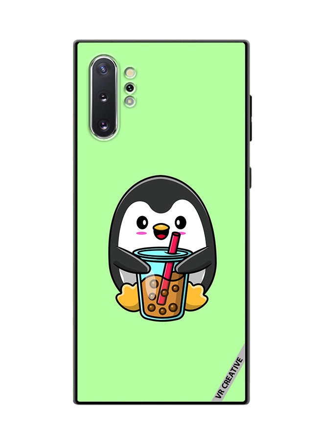 VR CREATIVE Protective Case Cover For Samsung Galaxy Note10 Plus 5G Penguin Cola Design Multicolour - Image 1