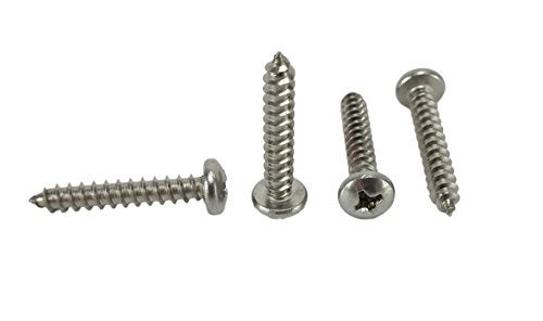 Chenango Supply N.8 x 1inches Stainless Philips Pan Head Sheetmetal Screw (1/2inches to 2inches Lengths in Listing) 100 Sheet Metal Screws (N.8 x 1 inch) - Image 3