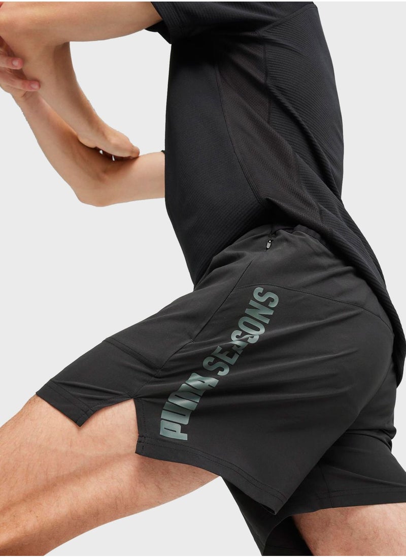 5" Seasons Woven Trail Shorts