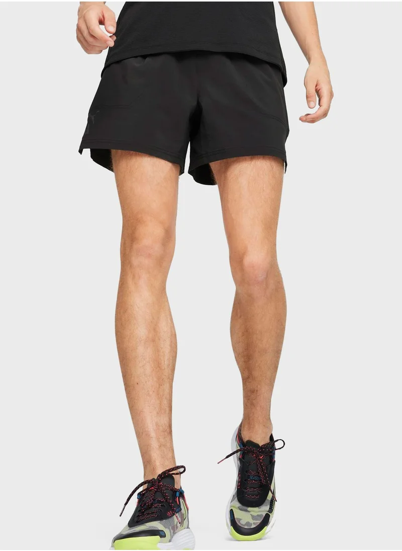 PUMA 5" Seasons Woven Trail Shorts