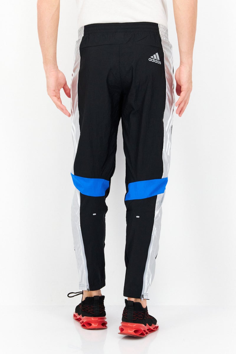 Adidas Men Sportswear Fit Space Track Pants, Black - Image 3