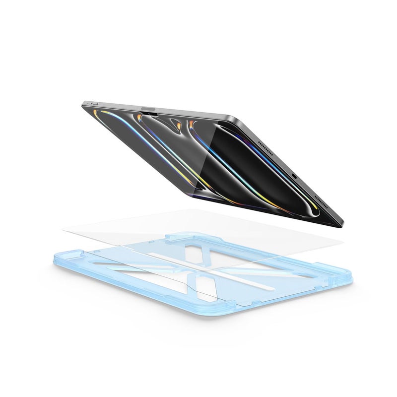FLOLAB ONETIME NanoArmour Screen Protector for iPad Pro 11 Inch M4 M5 20242025 Tempered Glass TruColor Blue Light Blocker No Blue Tint Ultra Clear Easy Install Durable - Image 2