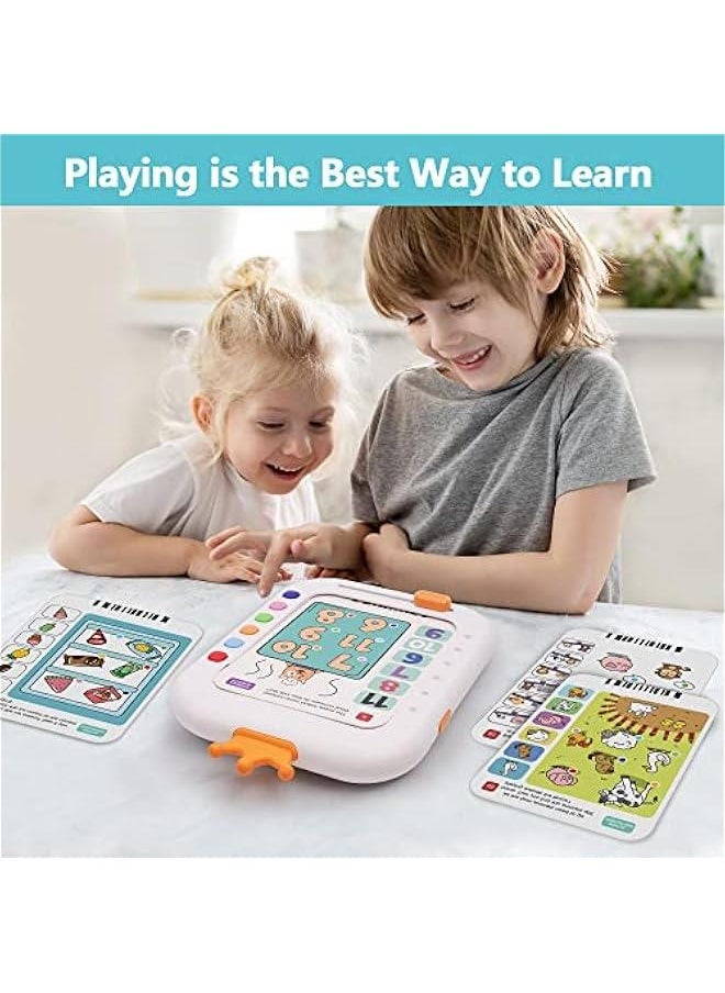 Generic Kids Electronic Interactive Learning Educational Toy, Preschool Learning for Kindergarten Homeschool Classroom Elementary School, Logic Thinking Cards for 4 5 6 7 8 Year Old Boys Girls  - Image 2