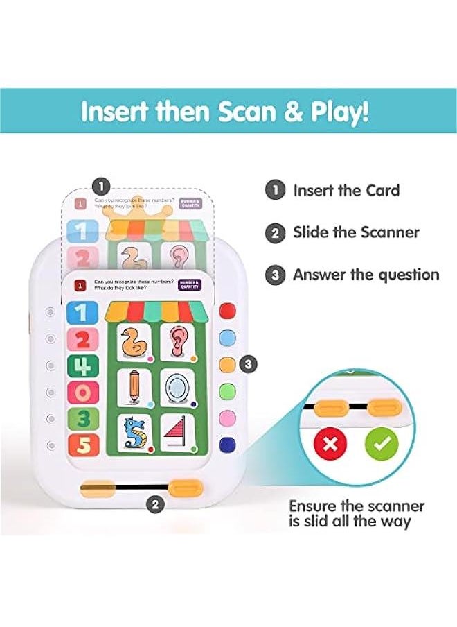 Generic Kids Electronic Interactive Learning Educational Toy, Preschool Learning for Kindergarten Homeschool Classroom Elementary School, Logic Thinking Cards for 4 5 6 7 8 Year Old Boys Girls  - Image 4