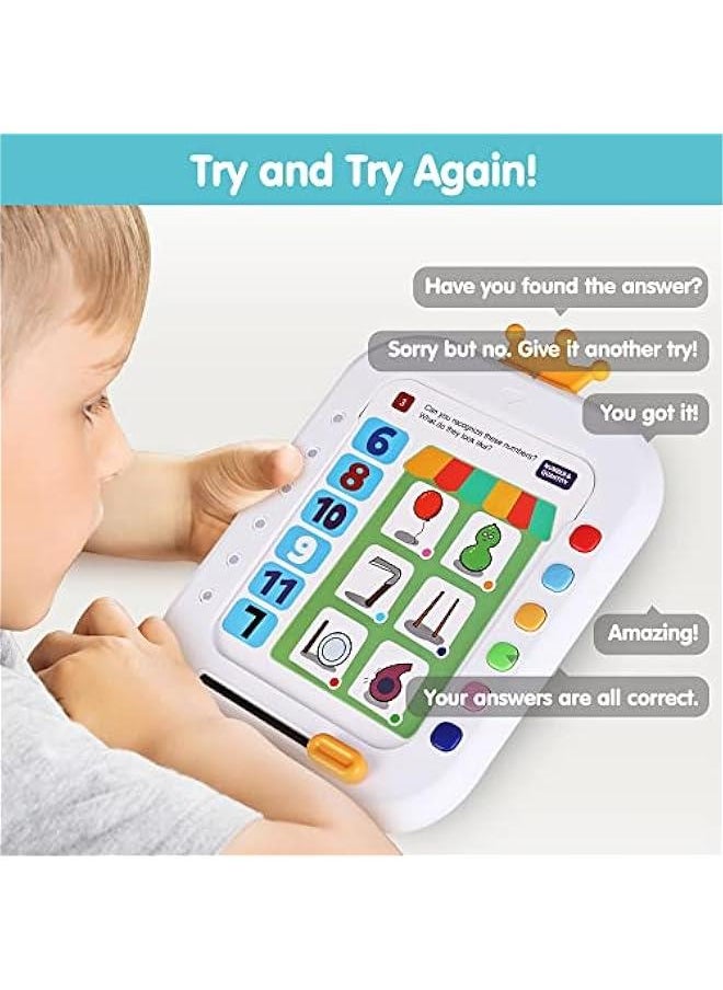 Generic Kids Electronic Interactive Learning Educational Toy, Preschool Learning for Kindergarten Homeschool Classroom Elementary School, Logic Thinking Cards for 4 5 6 7 8 Year Old Boys Girls  - Image 5