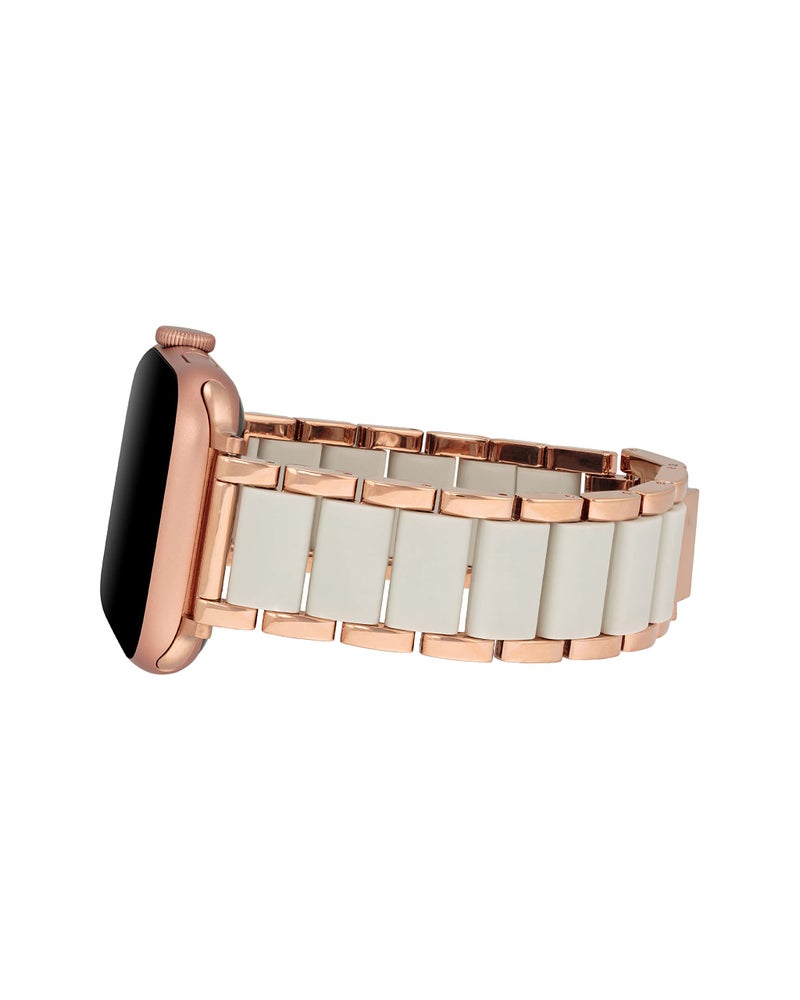ANNE KLEIN سوار أن كلاين المطاطي للأزياء لساعات آبل، آمن، قابل للتعديل، بديل لسوار آبل، يناسب معظم المعاصم - Image 2
