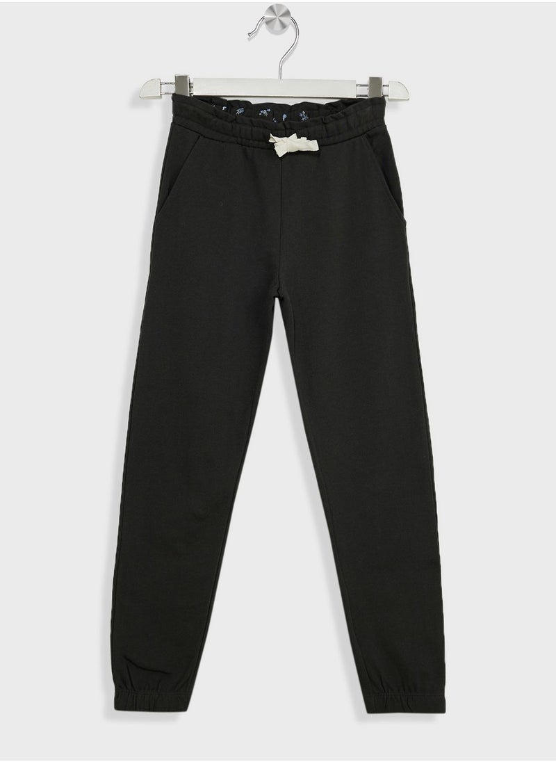 MANGO - Kids Essential Sweatpants - Image 1
