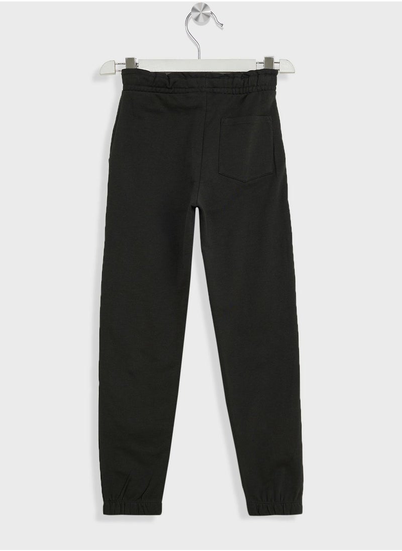 MANGO - Kids Essential Sweatpants - Image 1