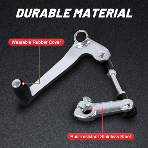 Tongze Motorcycle Gear Shift Lever Shifter Pedal Compatible with Suzuki GSGN GS125 NonOEM Replacement Motorcycle Kickstarter - Image 3