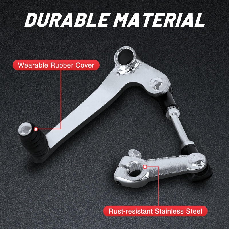 Tongze Motorcycle Gear Shift Lever Shifter Pedal Compatible with Suzuki GSGN GS125 NonOEM Replacement Motorcycle Kickstarter - Image 4