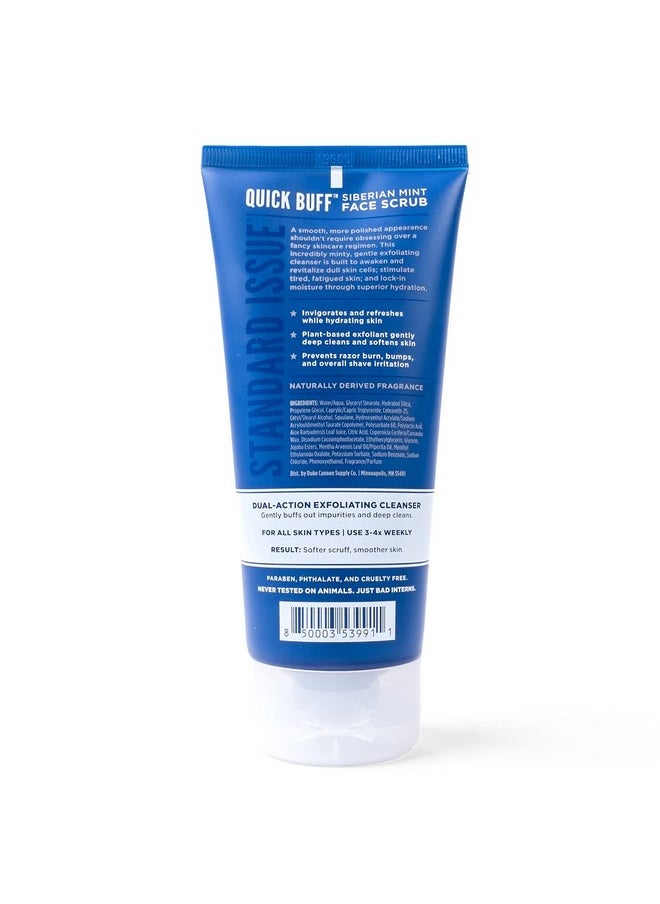 Duke Cannon Supply Co. Duke Cannon Supply Co. Standard Issue Quick Buff Siberian Mint Face Scrub, 6 Fl. Oz  - Image 3