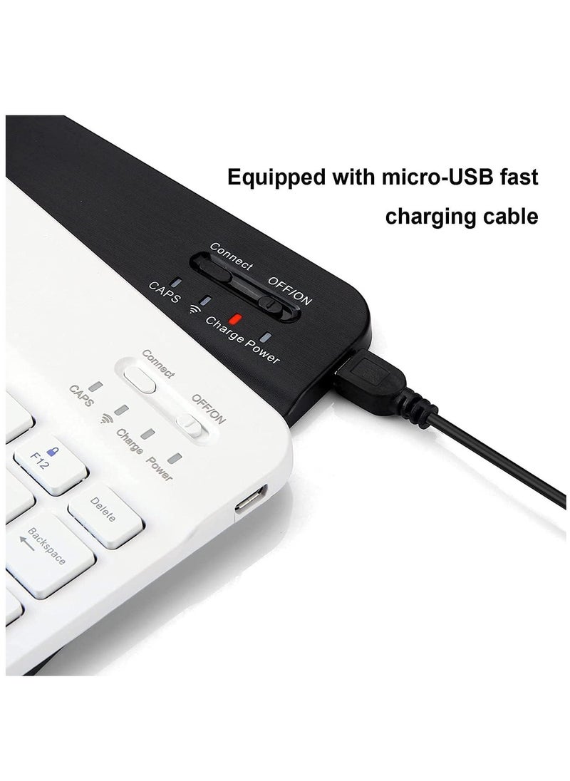 JAJEEK Wireless Keyboard,Multi-Device Universal Bluetooth Keyboard, Portable Keyboard, Suitable for iPad Mini 9.7/10.2/10.5/10.9/11/12.9 inch, Samsung Tablets, Smartphones, PC, MacBooks (Black) - Image 5