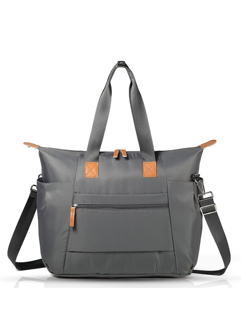 Little Story Zurich Pack and Go Baby Travel Diaper Bag - Grey - Image 3