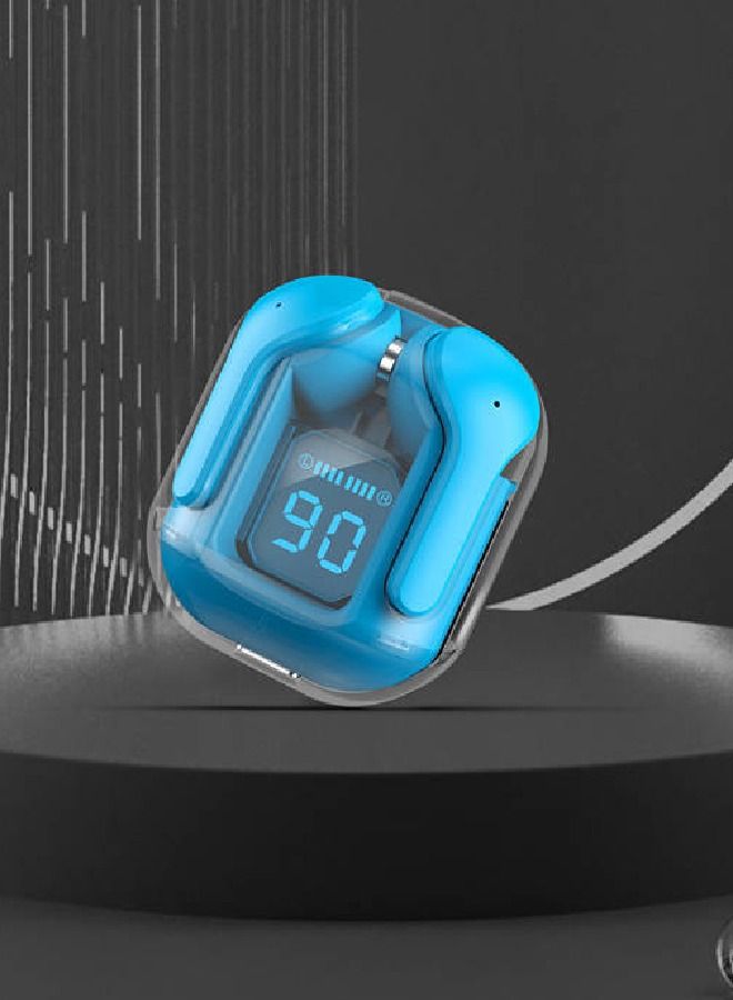 LEVORE سماعات أذن بلوتوث كريستالية لاسلكية LBT301 باللون الأزرق - Image 2