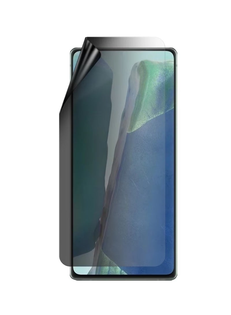 لاصقة حماية شاشة للخصوصية من الهايدروجل الغير لامع تتوافق مع هاتف هواوي ميت 60 ار اس التيميت