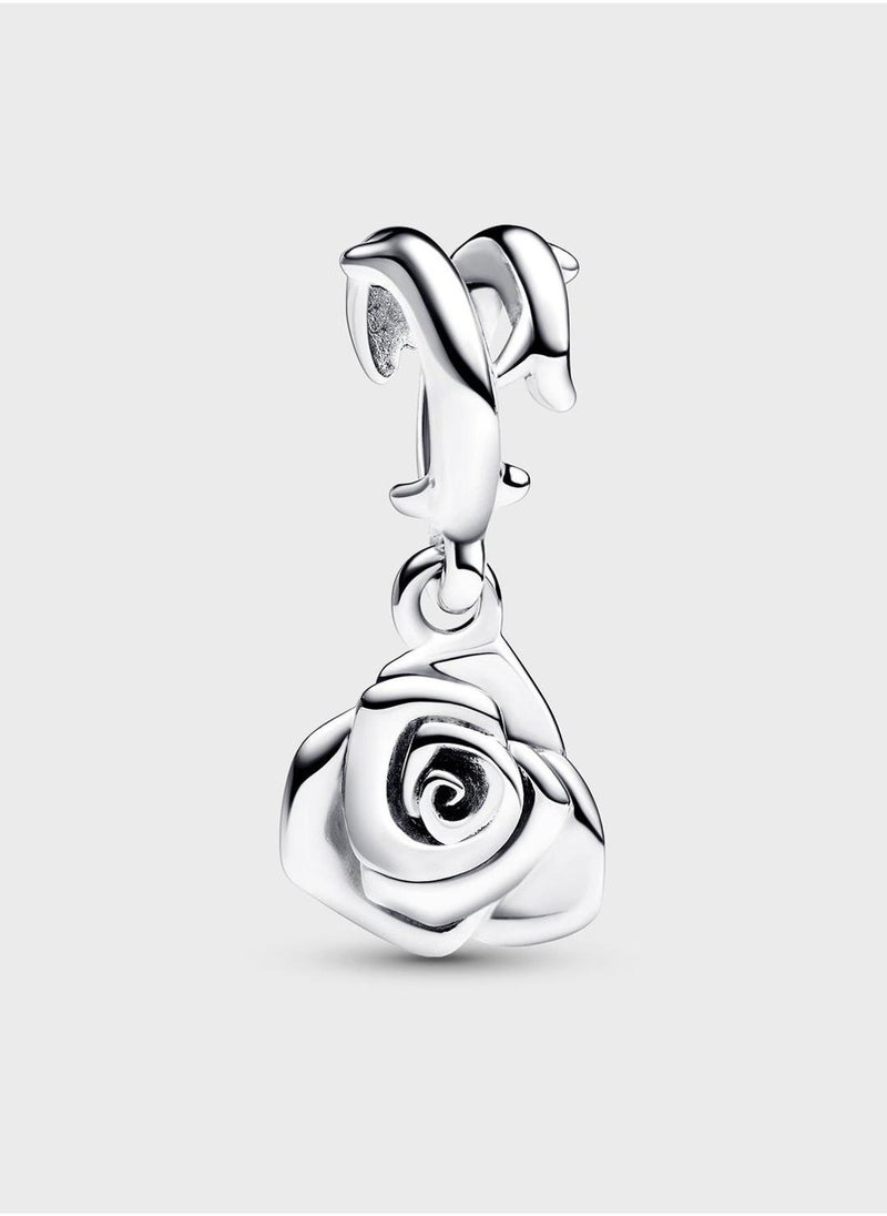 PANDORA Rose In Bloom Dangle Charm - Image 1