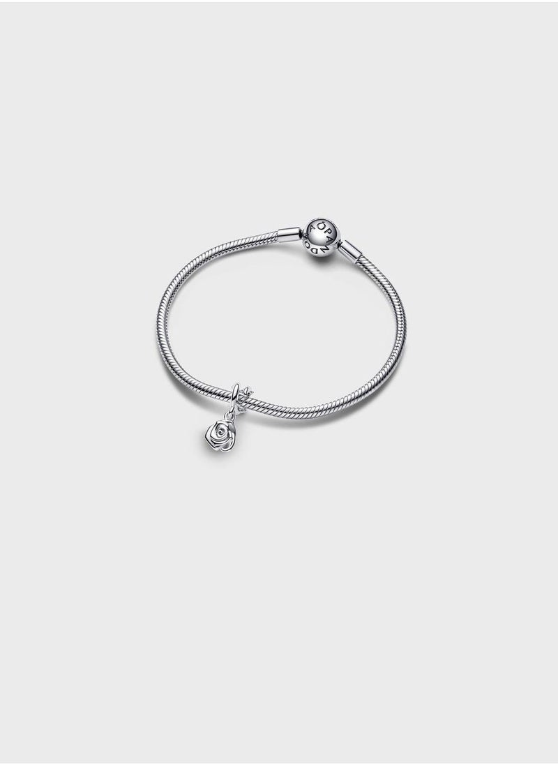 PANDORA Rose In Bloom Dangle Charm - Image 3