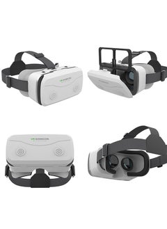 Generic VR Virtual Reality 3D Glasses for Smartphone white  - Image 3