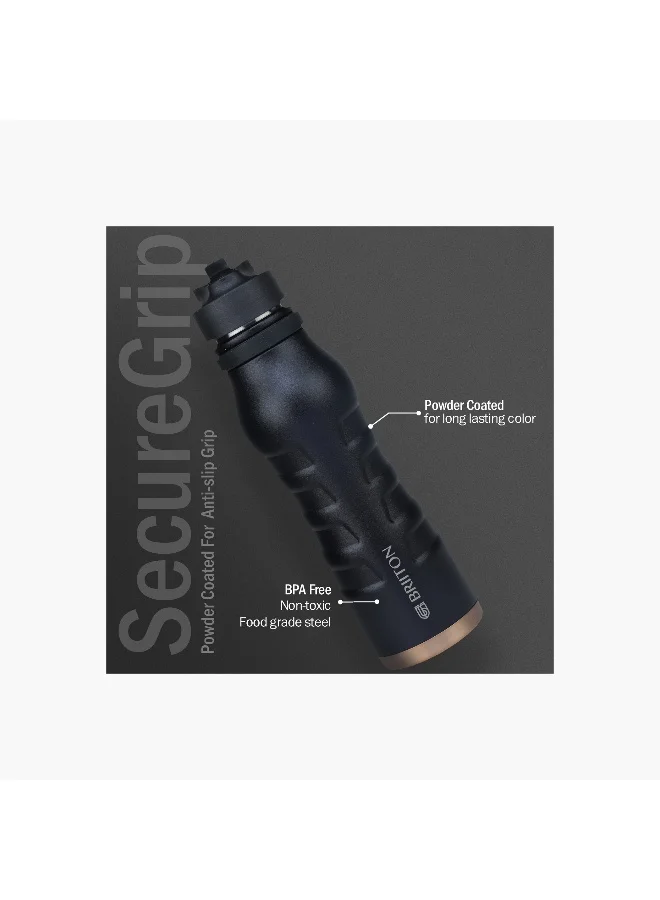 Briiton Water bottle -750Ml Double wall (stainless steel) Insulated Bottle-keeps Hot and Cold