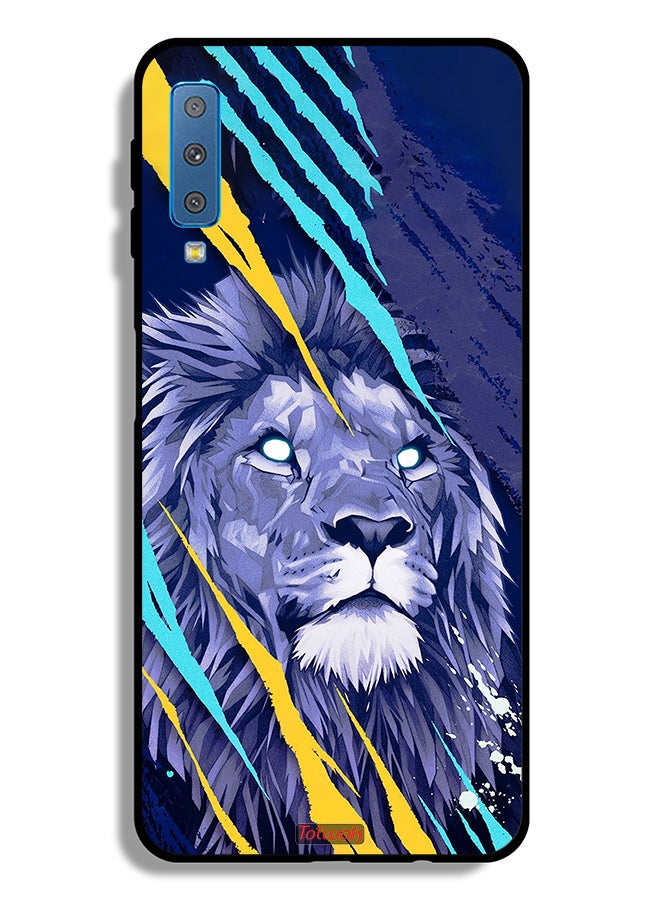 Tolwak Samsung Galaxy A7 (2018) Protective Case Cover Lion King - Image 1