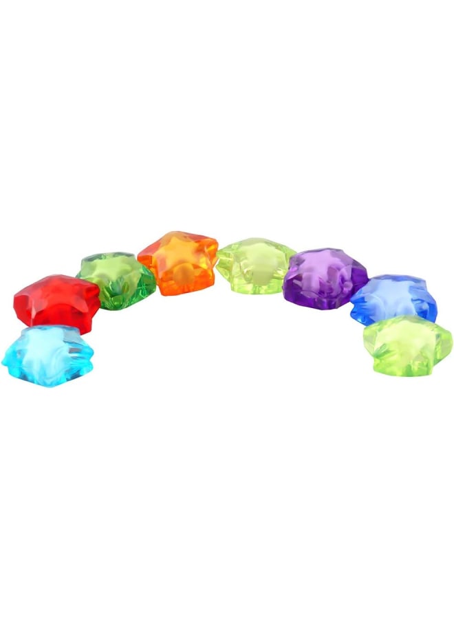 Acrylic Mixed Color Bead for DIY Craft Jewelry Making 100pcs (16mm Star Shape) - Image 5