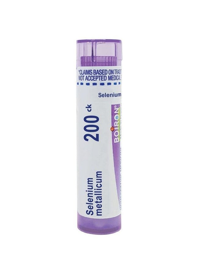 Boiron - Selenium Metallicum 200Ck For Juvenile Acne With Blackheads 80 Pellets - Image 1