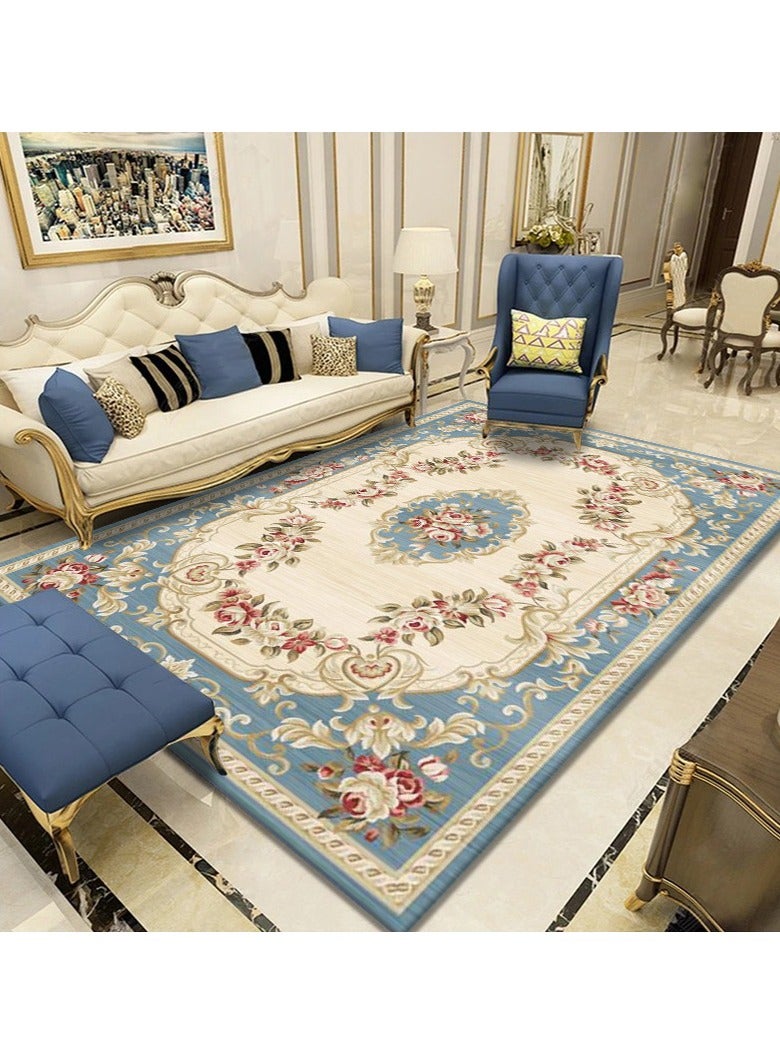 سجادة مستطيلة عالية الجودة من ألياف البوليستر قابلة للغسل في الغسالة