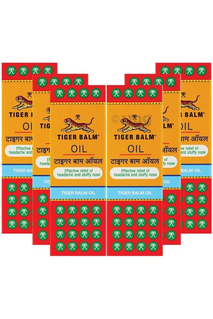 زيت النمر للصداع واحتقان الأنف ٢٨ مل (عبوة من ٦ قطع) - Image 1