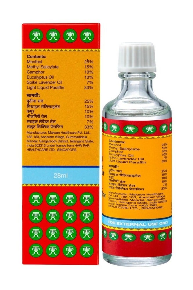 زيت النمر للصداع واحتقان الأنف ٢٨ مل (عبوة من ٦ قطع) - Image 2