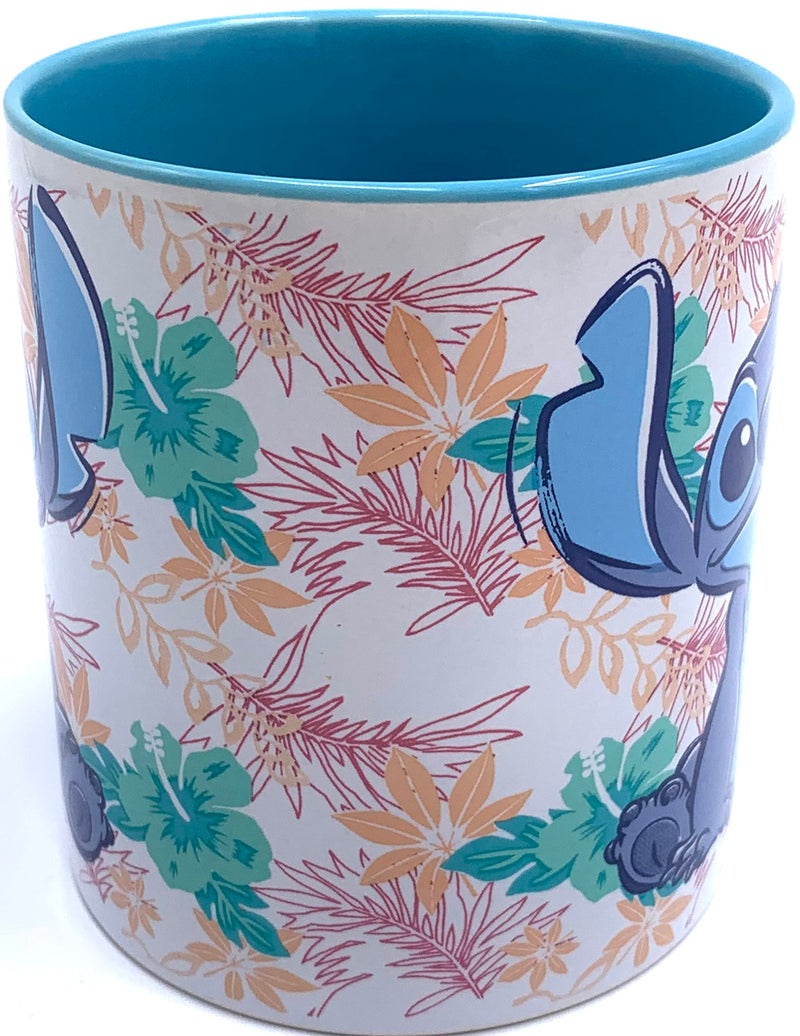 Silver Buffalo Compatible/Replacement for Disney Stitch Tropical Floral Pattern Ceramic Coffee Mug, 20 Ounces (LL122834) - Image 5