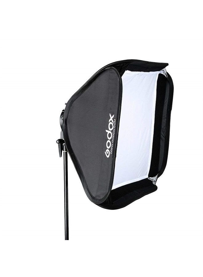 Godox Softbox 32''x32'' 80CMx80CM Fast-Setup Foldable Bowens Mount Softbox, Photography Lighting Softbox for Camera Flash Photography Studio Flash - Image 1
