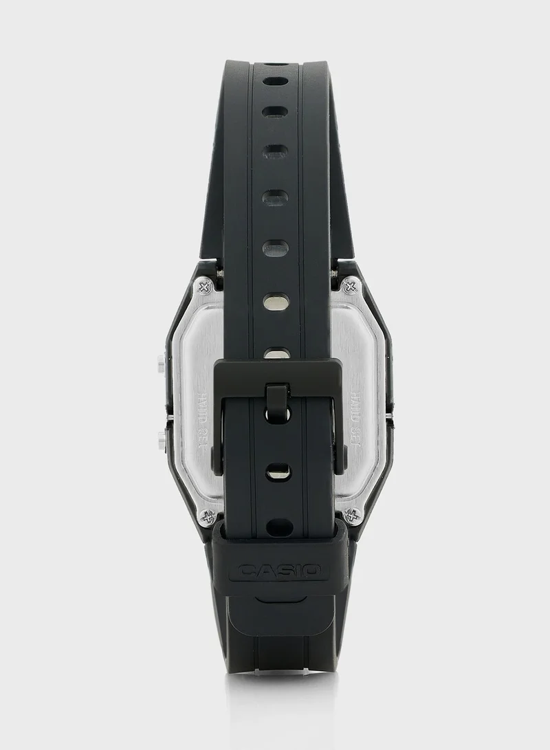 CASIO Pu Strap Digital Watch