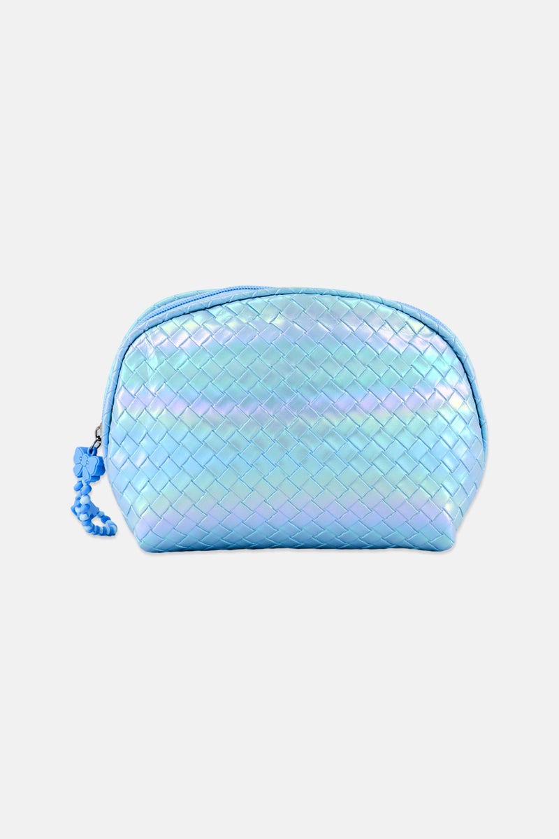 Presidentzt Women Holo Graphic Make Up Pouch, Multicolor - Image 1