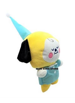 Blue Aura Blue Aura BTS Plush Toy Chimmy Goodnight Version BT21 Standing Stuffed Plush Soft Toy Plushie (Chimmy Night)  - Image 3