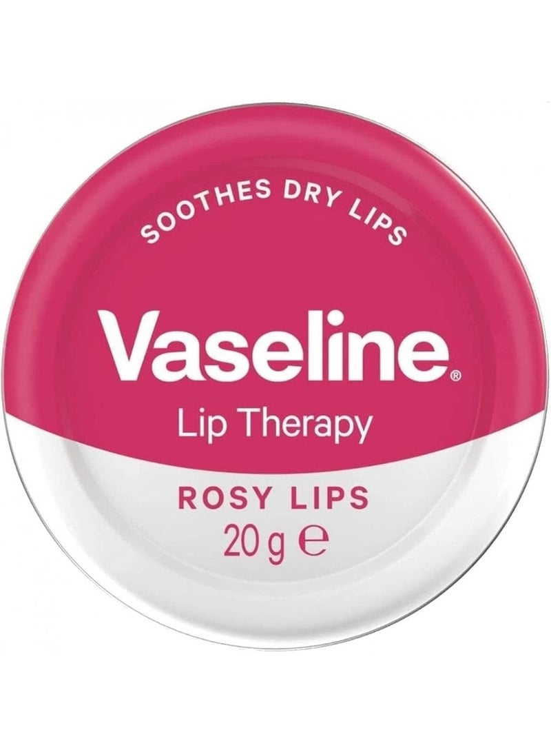 VASELINE Lip Therapy Rosy Lips with Rose & Almond Oil 20g