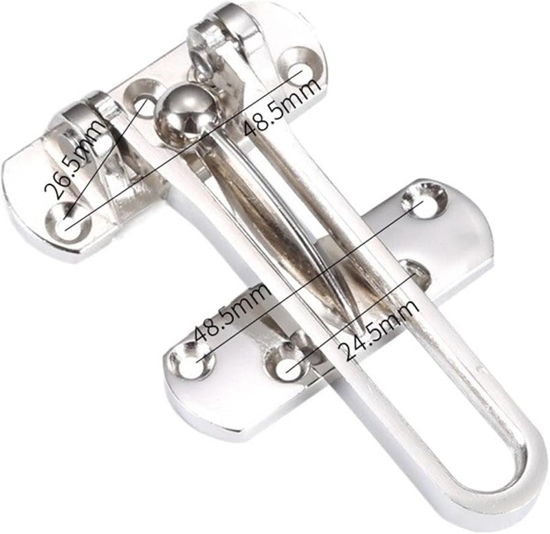 Stainless Steel Anti Theft Chain Door Latch Lock Child Safety Window Lock Home Hardware Accessories Color A1 - Image 1