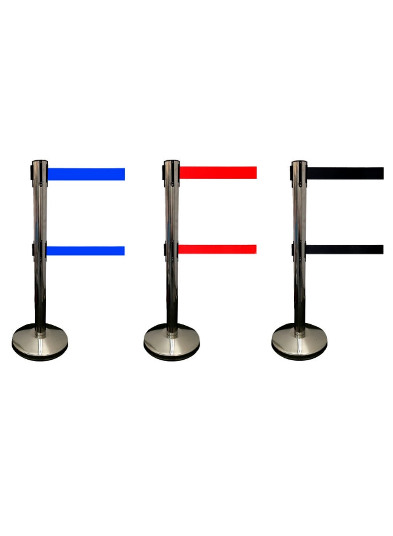 Patron Double Belt Retractable Barrier - Image 2